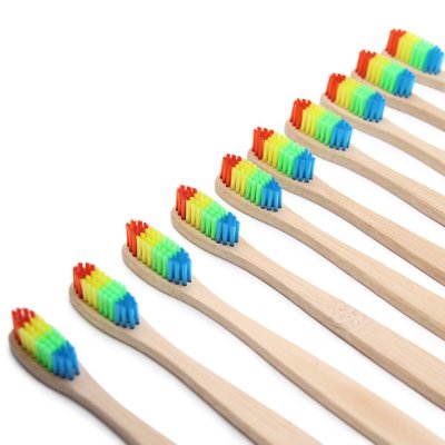 rainbow toothbrush