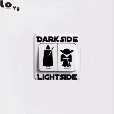 dark side light side light switch