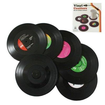 vinyl coasters